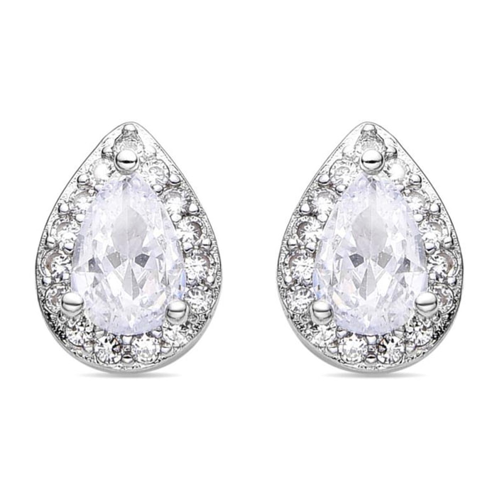 Pendientes Lux by Lux acabados plata