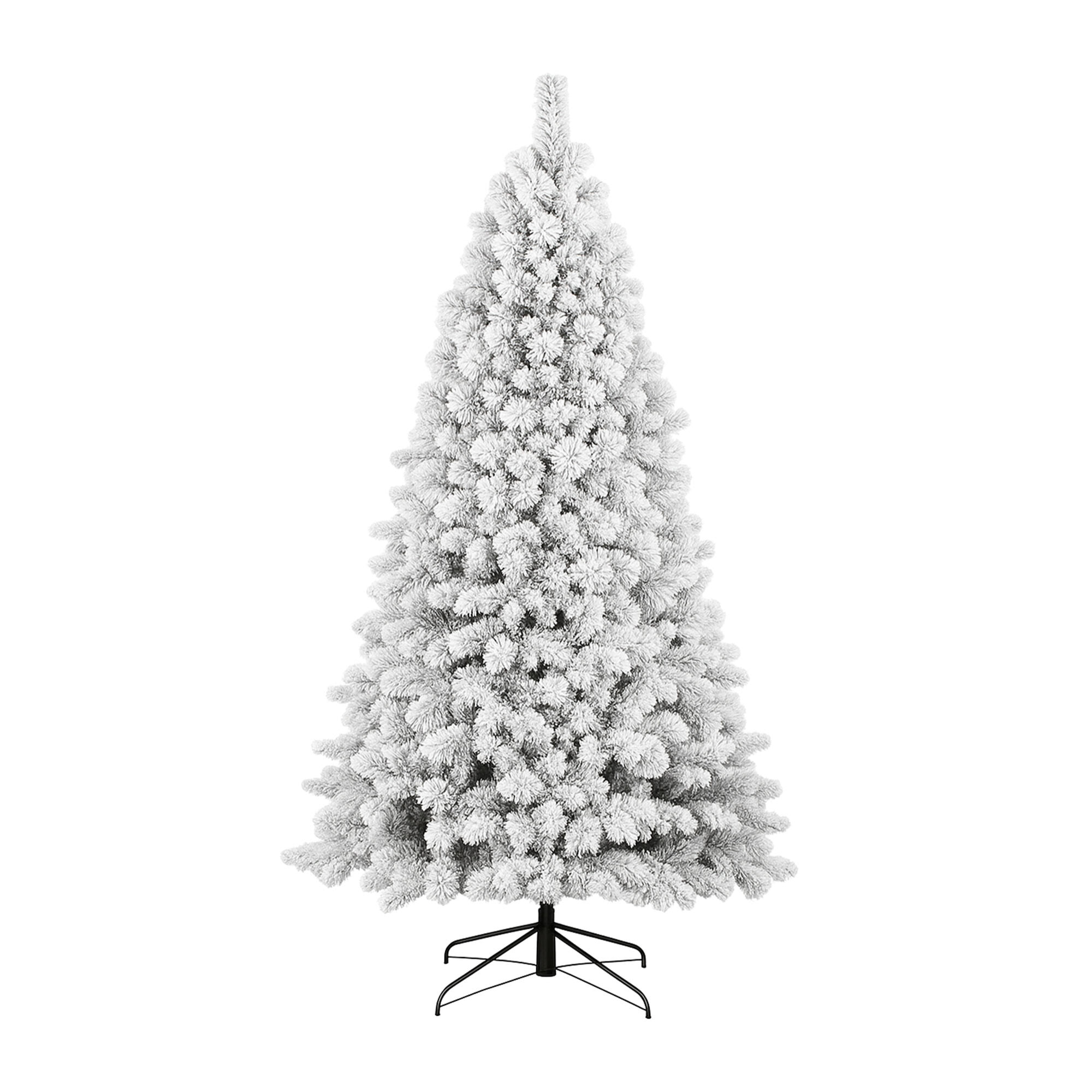 Shinny - Albero di Natale Innevato in PE, PVC e PP Ø145x270H cm, 2507 Punte