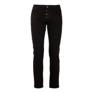 REIGN pantalone uomo nero