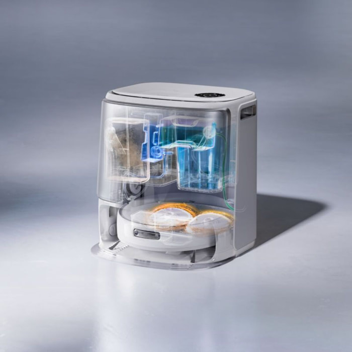 Robot Aspirateur Laveur NARWAL Freo Z10 Ultra Blanc Argente