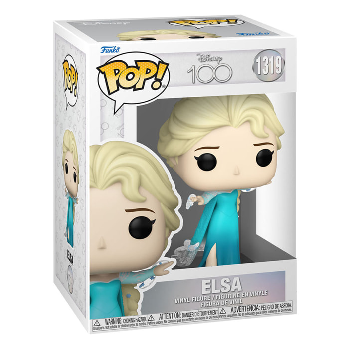 Disney's 100th Anniversary Pop! Disney Vinile Figura Elsa 9 Cm Funko