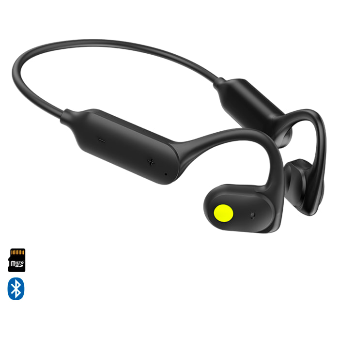 Cuffie per guida sportiva, Bluetooth 5.3, +20 ore di batteria. Massimo comfort, alta qualità del suono.
