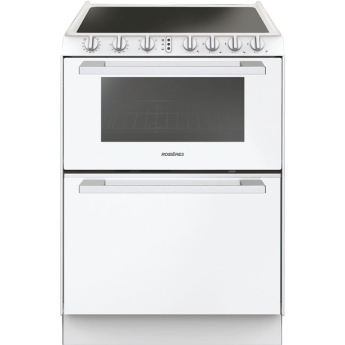 Combiné four lave-vaisselle ROSIERES TRV60NORB/1 TRIO Vitro W