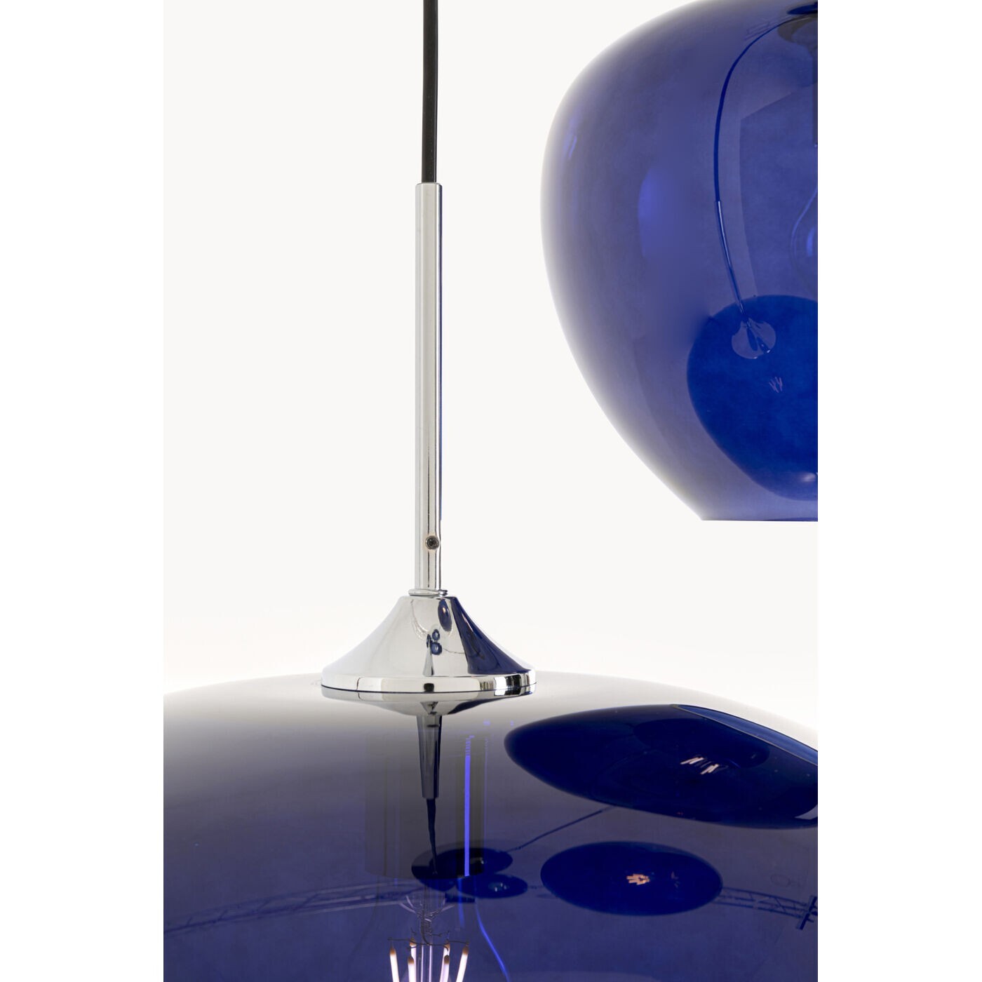 Suspension Sphere 3 bleue Kare Design