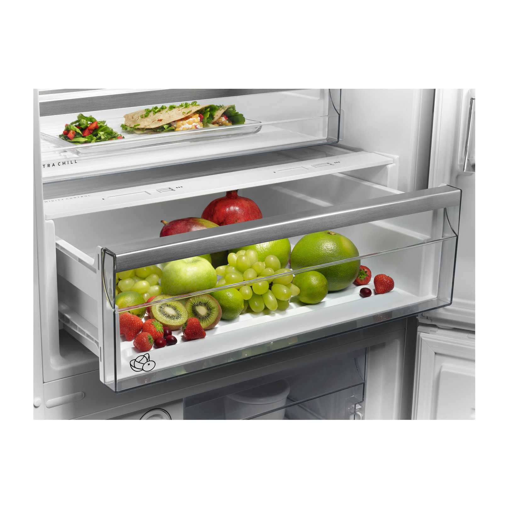 AEG Frigorífico combi de libre instalación Serie 6000 Inox Antihuellas de 192 cm ORC6M481EX