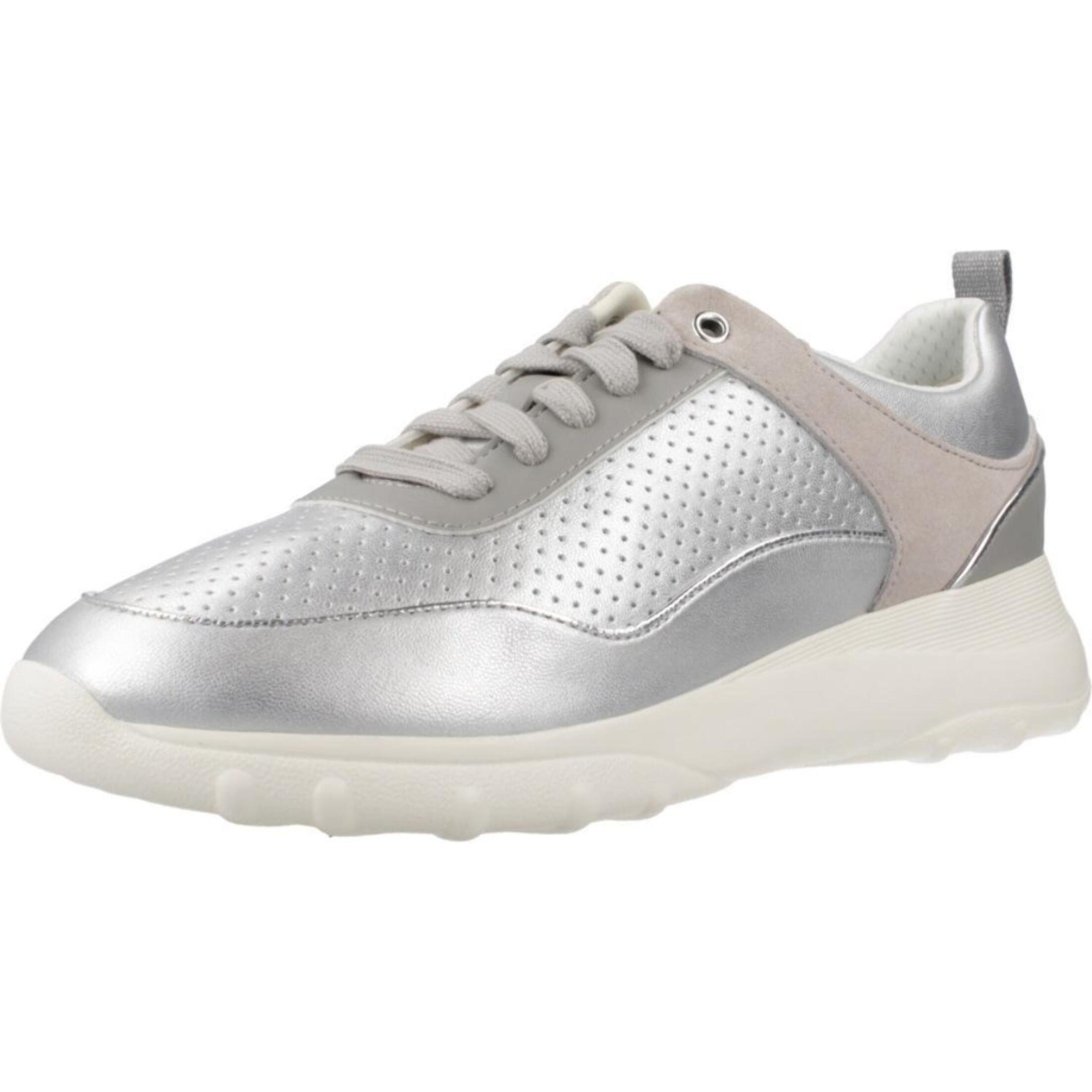 Sneakers de  Mujer de la marca GEOX  modelo D ALLENIEE PLATA