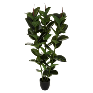 Ficus robusta artificiel H120 cm vert H120cm