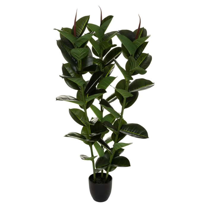 Ficus robusta artificiel H120 cm vert H120cm