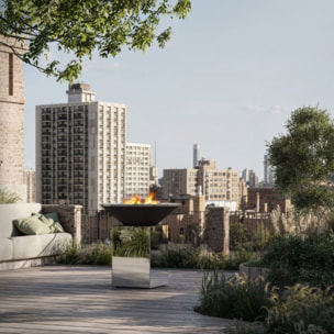 Brasero OFYR 10th Anniversary Edition Mirrored Stainl