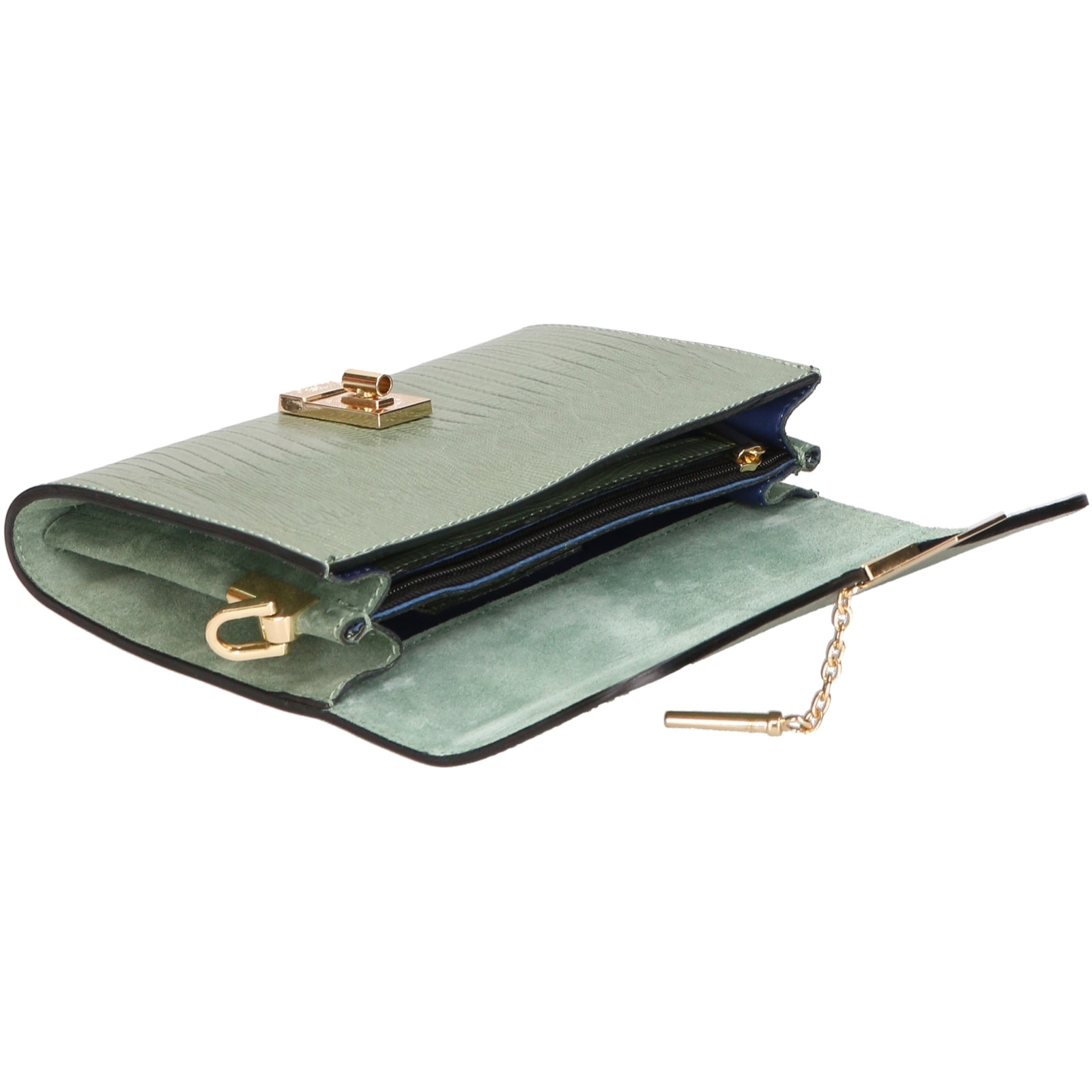 Borsa a tracolla  da donna In Vera pelle Made in Italy 23x13x5 cm