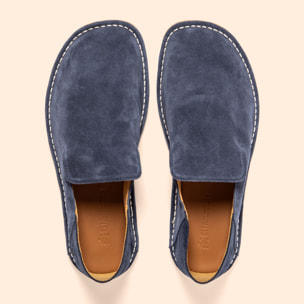 Zapatos N5976 SILK SUEDE OCEAN/ CRISOL color Ocean