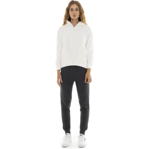 Tuta invernale da donna con cappuccio e zip 'Pearl'