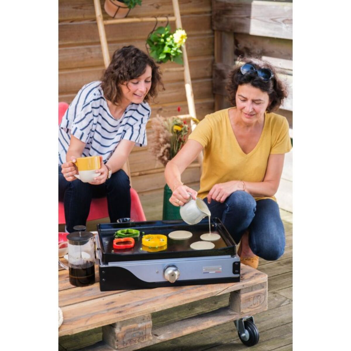 Plancha électrique LE MARQUIER La petite francaise 150DUO PLFE150DPV2