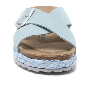 SANDALO CON ZEPPA BILLOWY BLU
