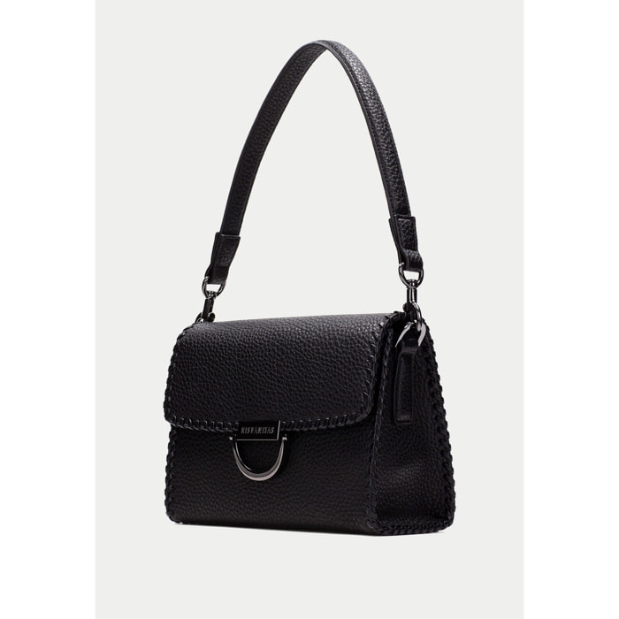 Bolso de Mano  Negro 24cm x 18cm x 9cm