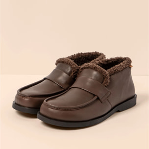 Botines N5878S SOFT NAPPA TESTA / ARENISCA color Testa