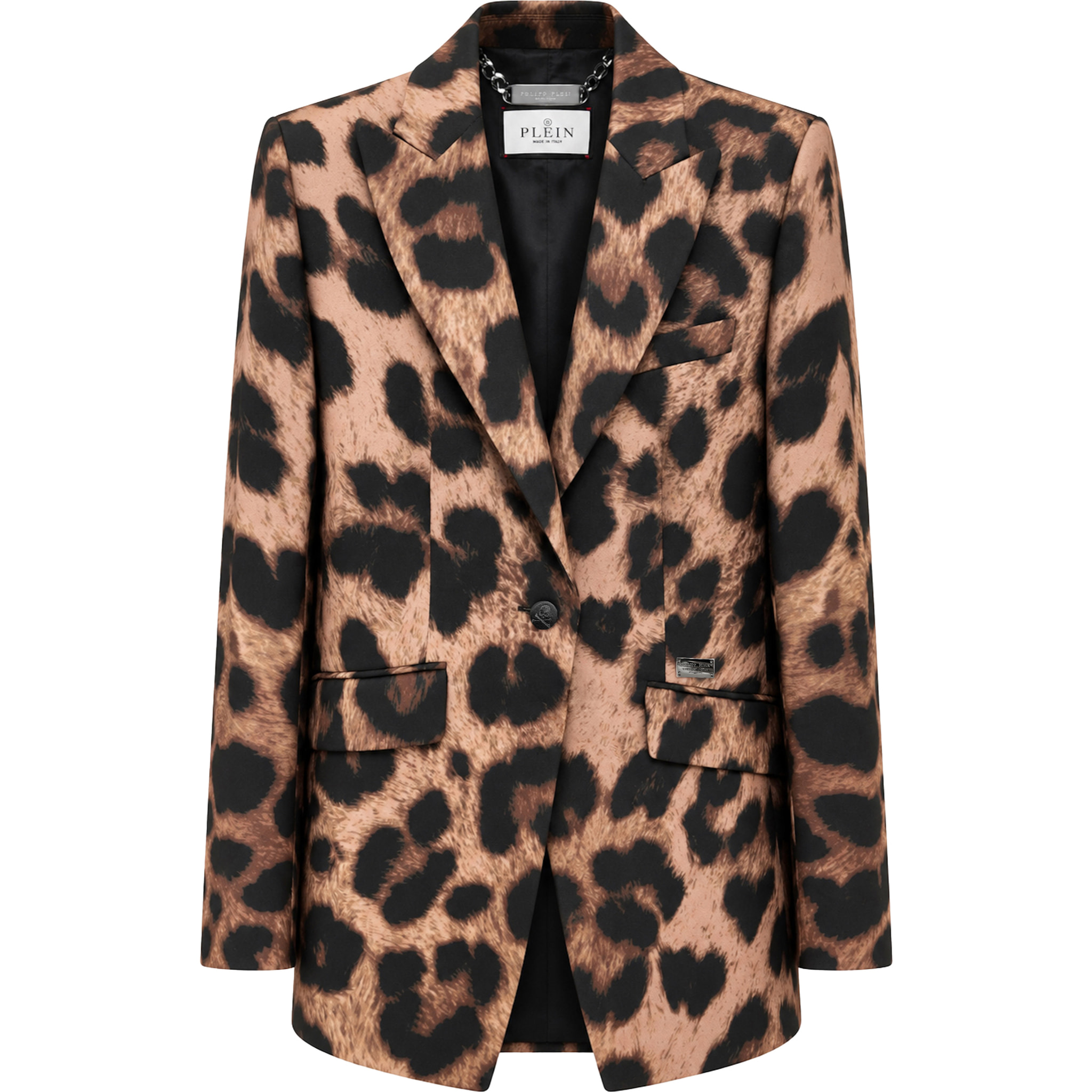 PHILIPP PLEIN Blazer LEOPARD