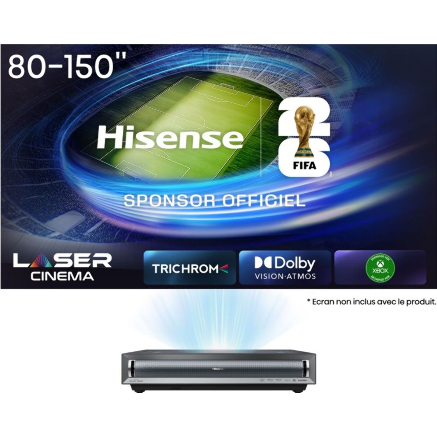 Vidéoprojecteur home cinéma HISENSE PX3-PRO