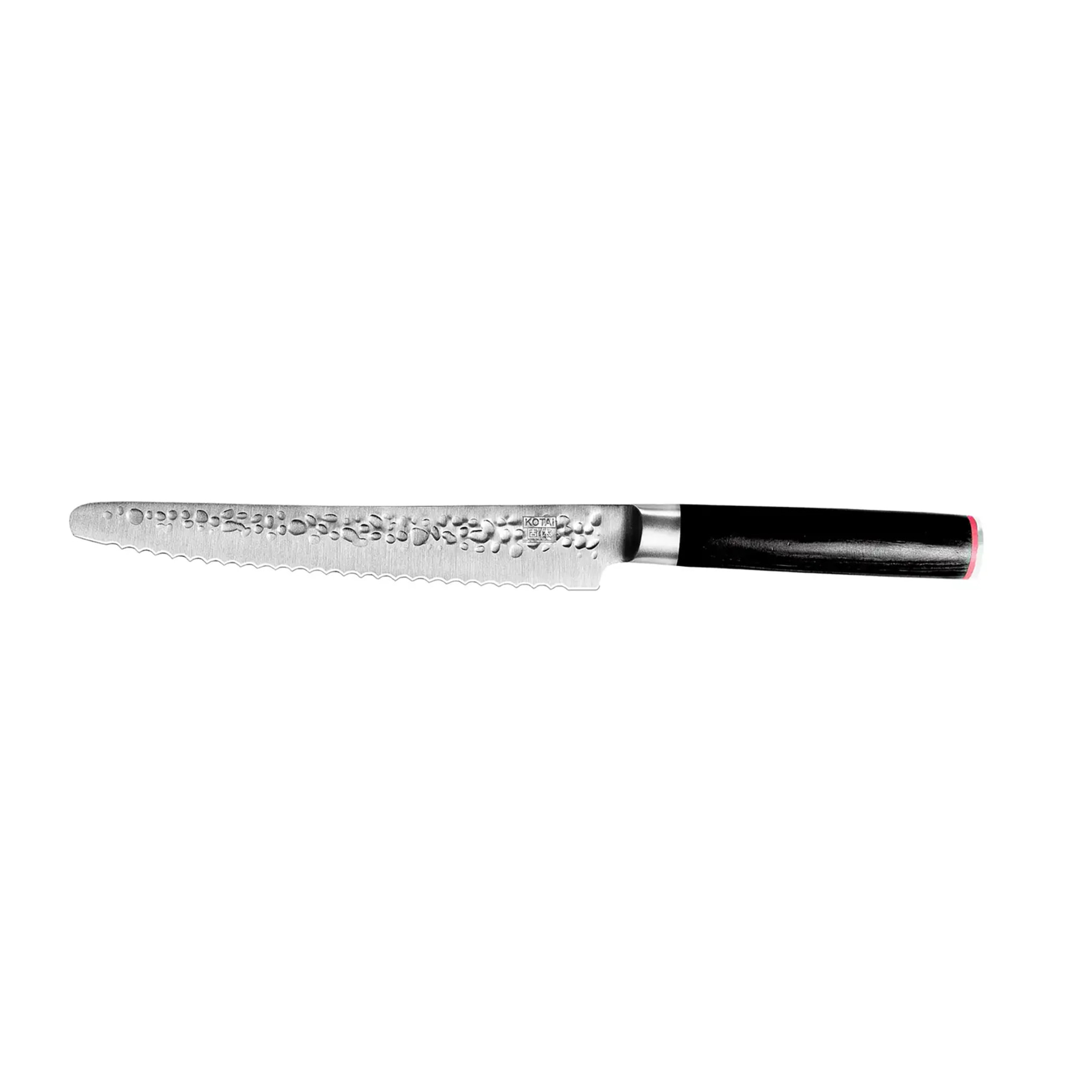 Coltello da pane seghettato | acciaio 440C | L: 20 cm