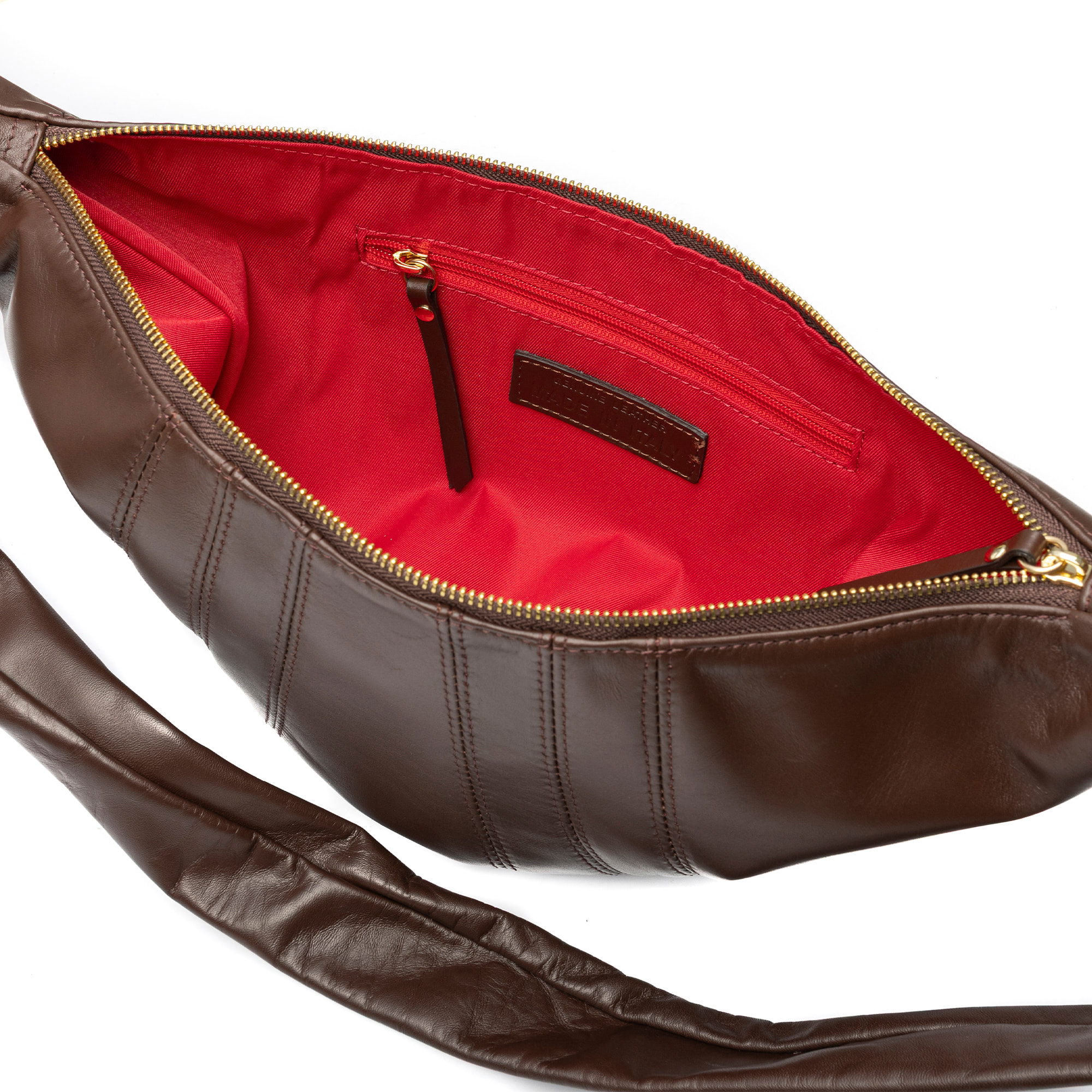 Badolato bolso de hombro mujer. Piel auténtica Sauvage.