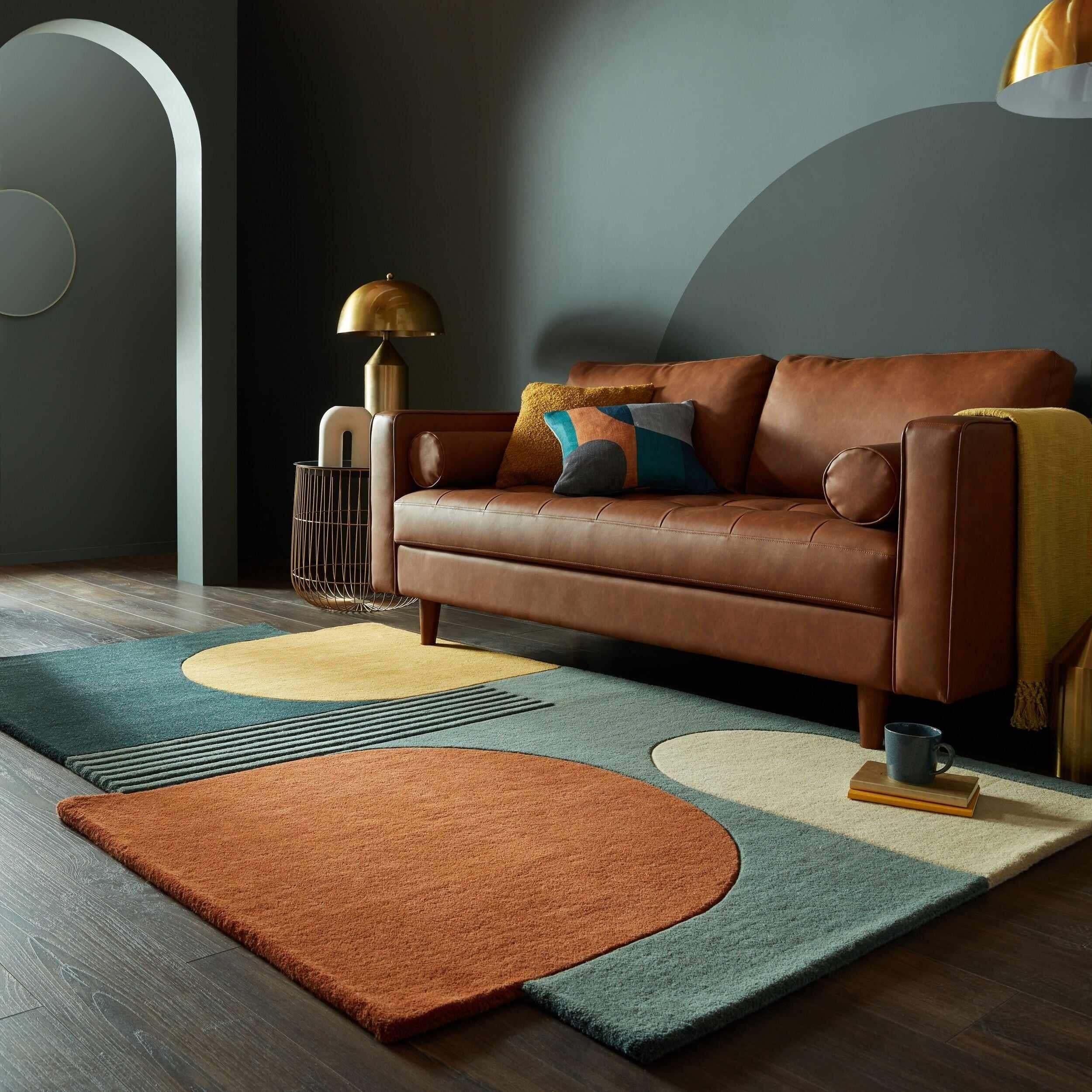 Tapis pure laine LOZENGE