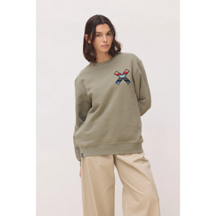 SUDADERA CLASSIC CAQUI
