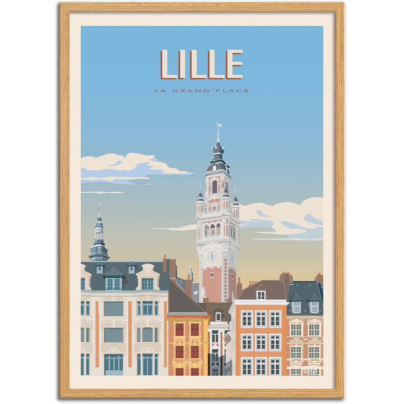 Affiche - Lille - TuroMemoriesStudio