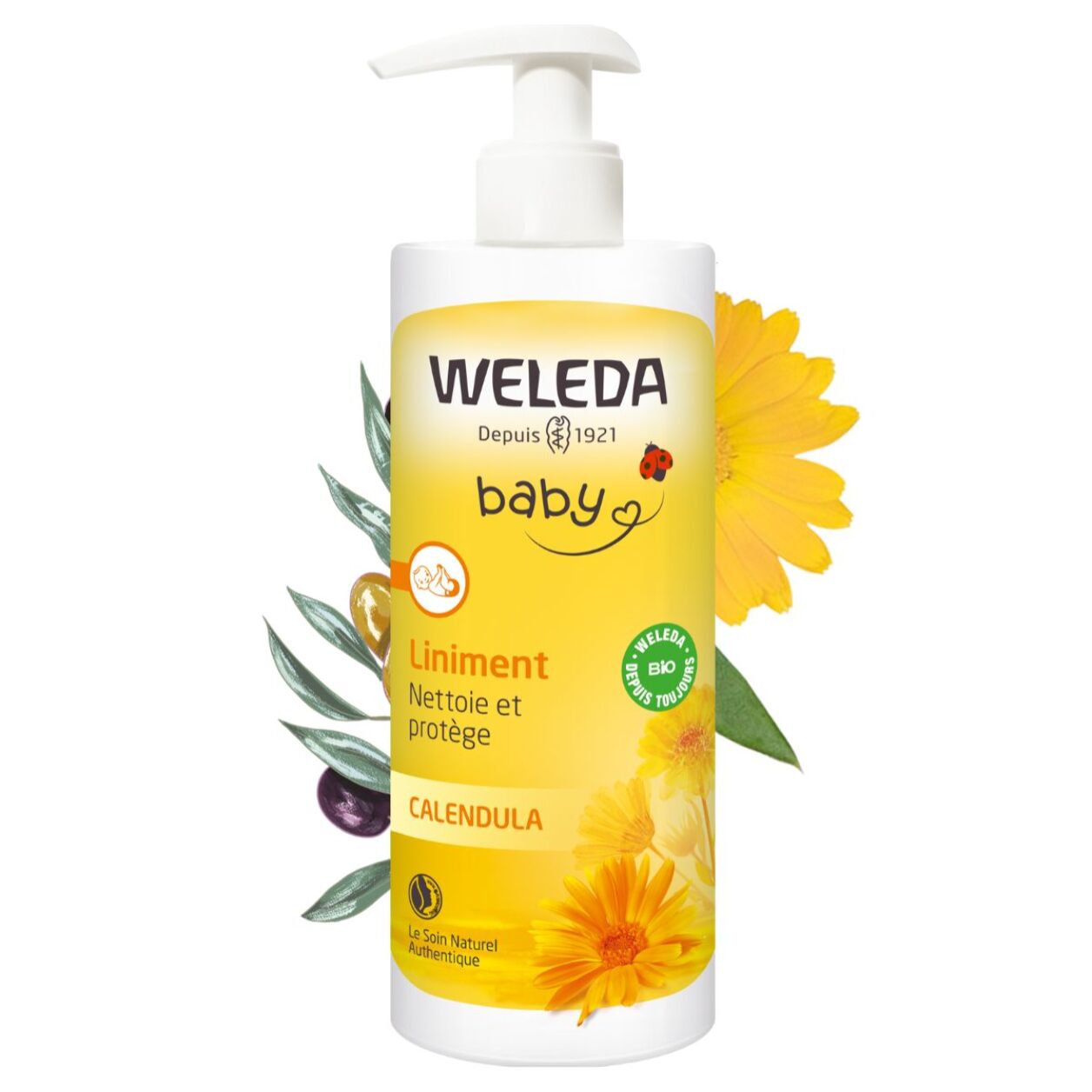 WELEDA - Liniment - 400 ml - avec pompe