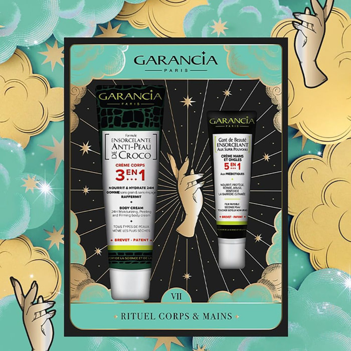 Rituel Hydratation Corps et Mains - Coffret Crème Corps 150ml Crème Mains 50ml