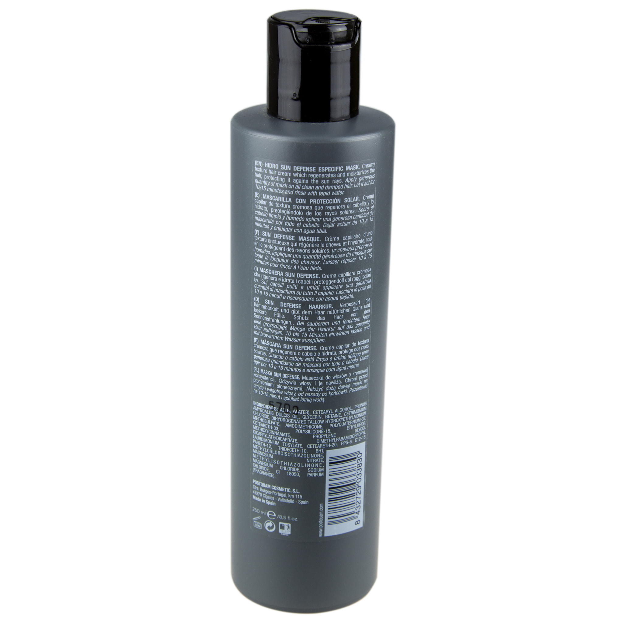 Specific sun defense mask 250 ml.