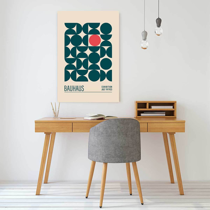 Tableau vintage exposition bauhaus sphère  Tableau alu Dibond