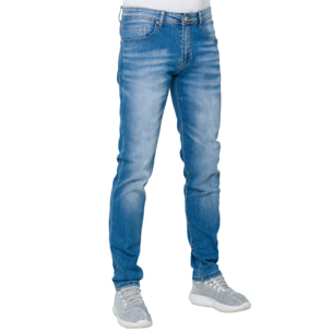 Pantalone Hot Buttered denim Hawk Blu