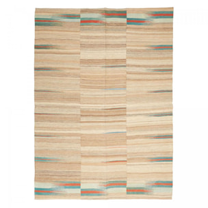 Authentique Tapis d'Orient kilim fait main en laine E