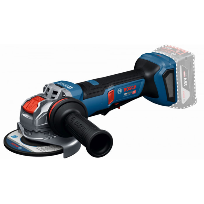 Meuleuse angulaire PRO GWX18V-11PS avec X-LOCK - L-Boxx - Solo - BOSCH - 06019N4400