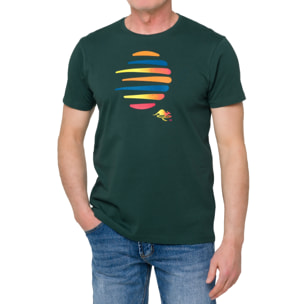 T-shirt in cotone 150 gr Hot Buttered Balangan Verde