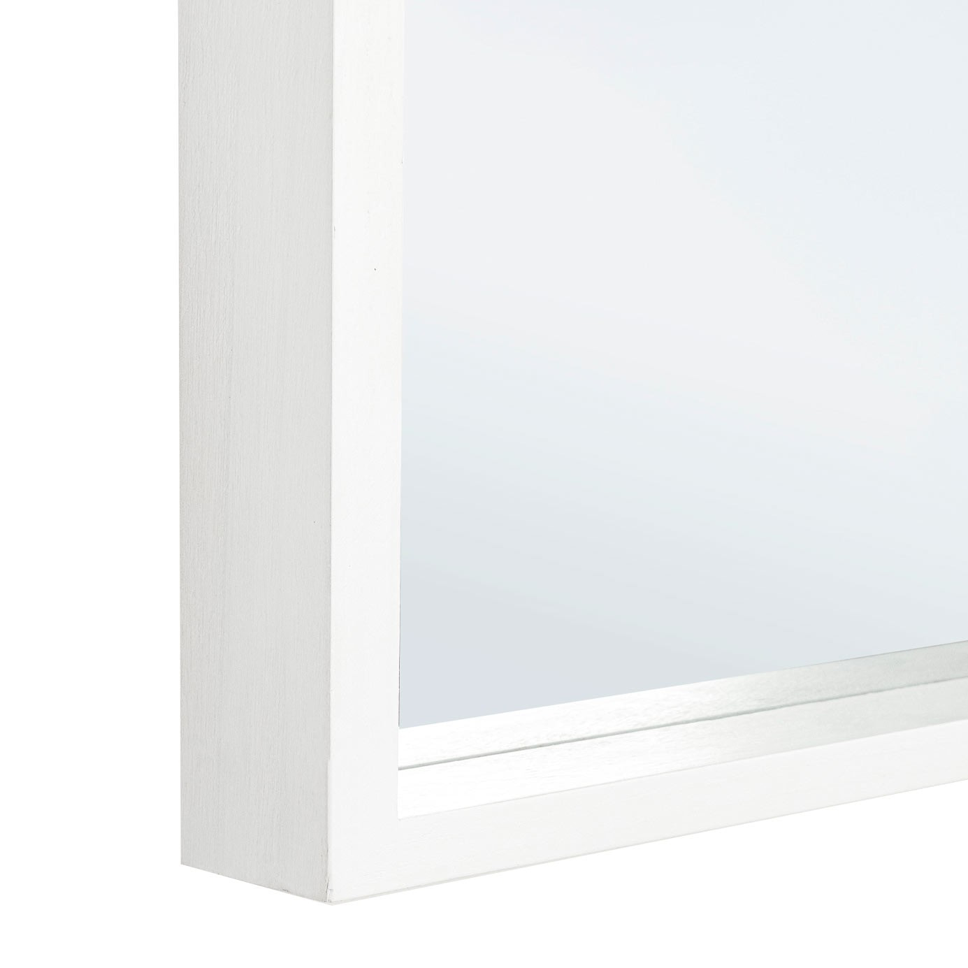 Miroir baruc blanc 52cm