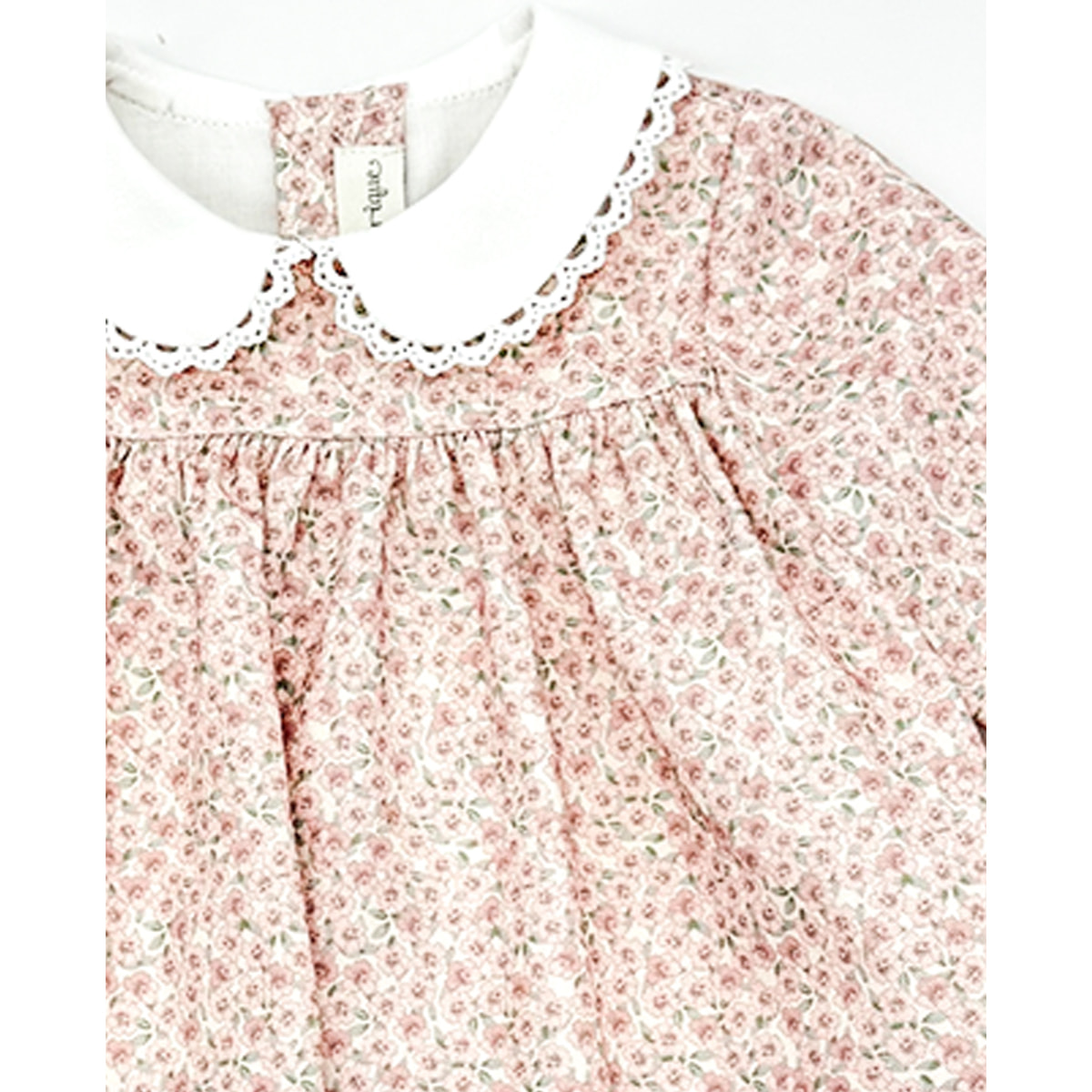 Vestido florecitas rosa