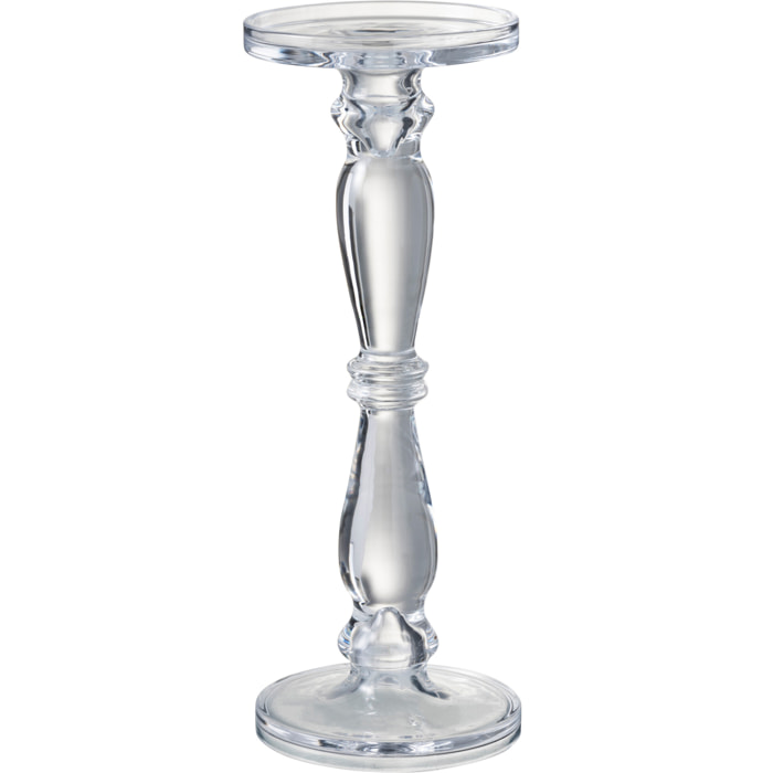 J-Line chandelier/bougeoir Leti - verre - transparent - large