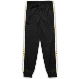 Kappa - Pantaloni Uomo Nero - 222 Banda Rastoria Slim