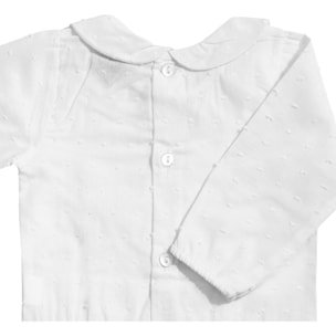 Body bebé manga larga plumetti cuello