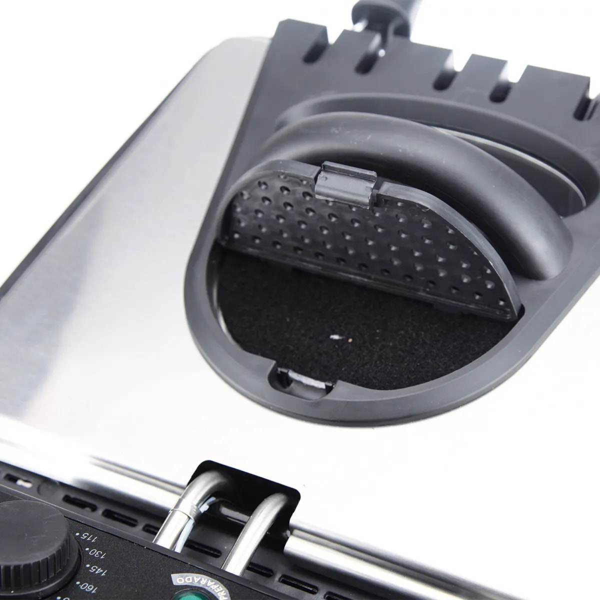 Freidora aceite JATA FR700 de 3,2 litros. Temperatura regulable. Cuba extraíble. Fácil limpieza