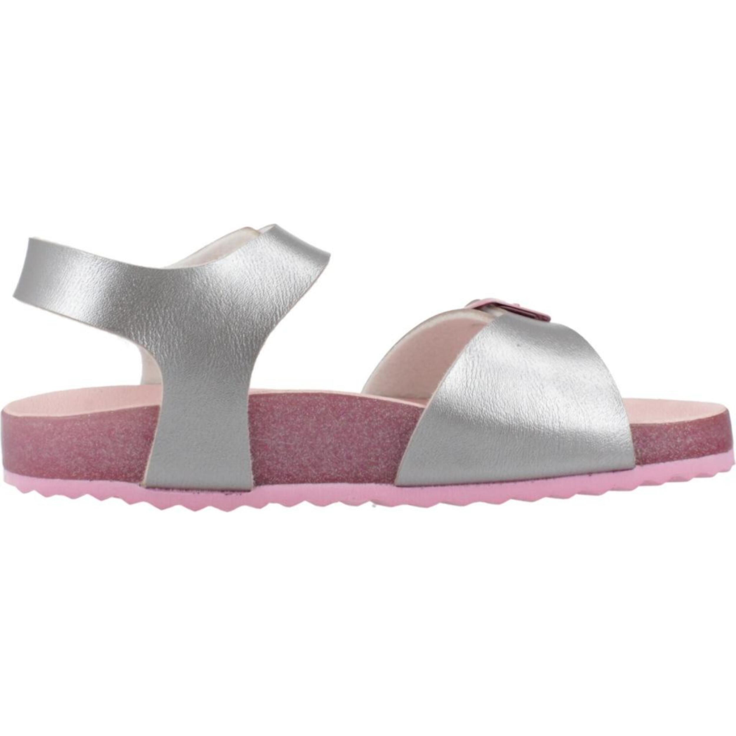 Sandalias Niña de la marca GEOX  modelo J ADRIEL GIRL GRIS