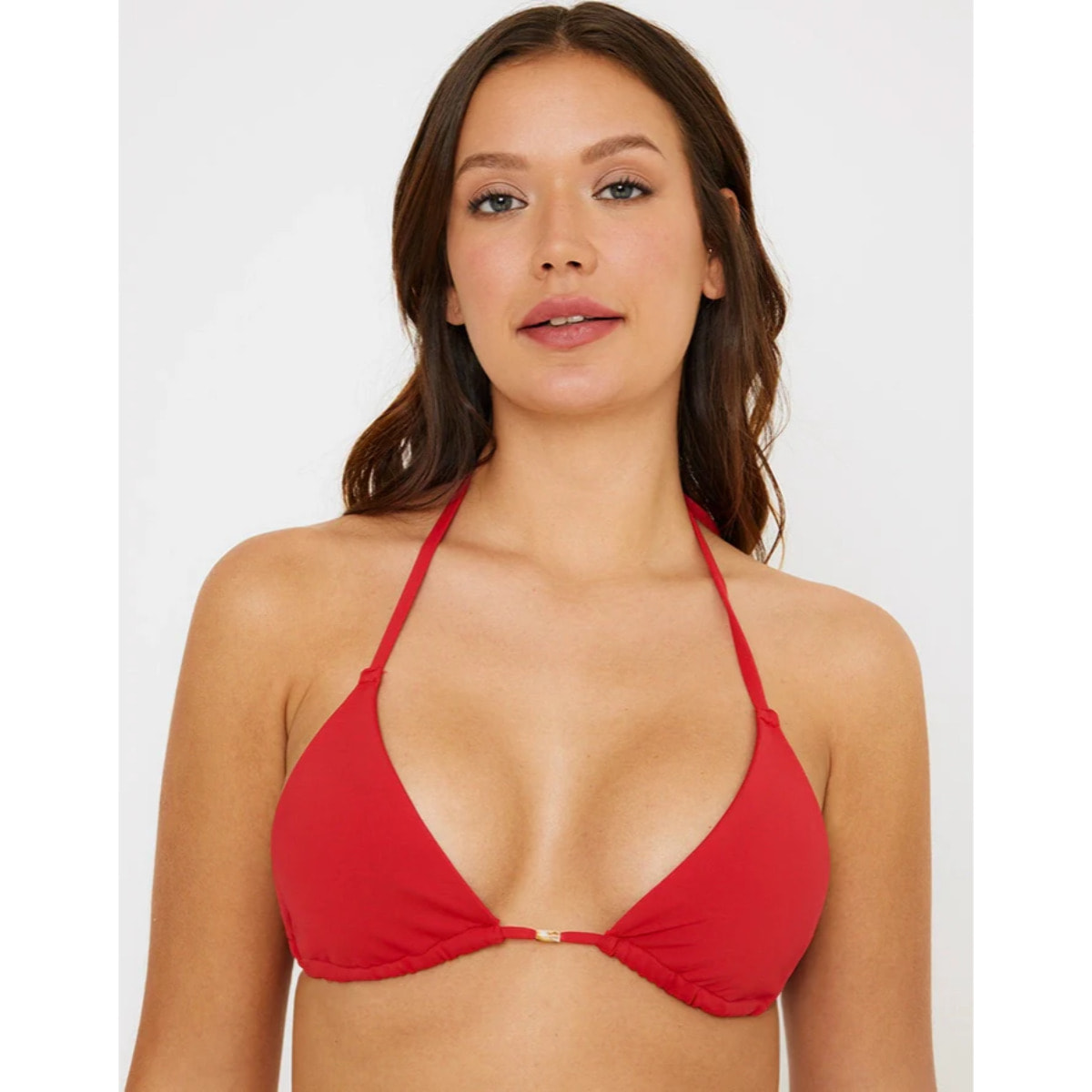 Top Bikini Triángulo Rojo - Madi