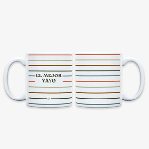 Taza "El mejor yayo"