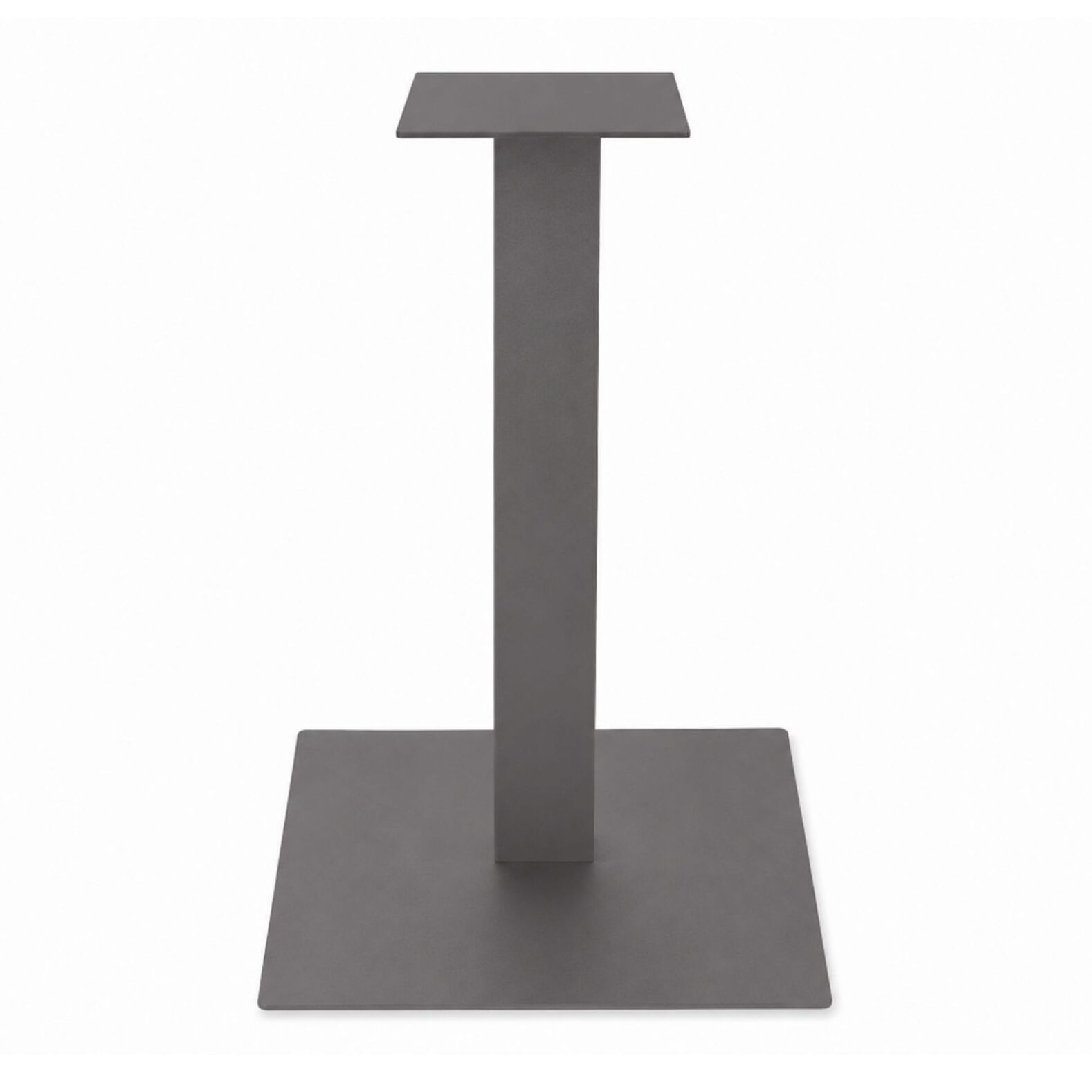 Base per tavolo SPARGI quadrata nera 72 cm
