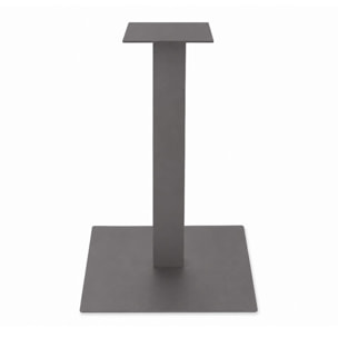 Base per tavolo SPARGI quadrata nera 72 cm