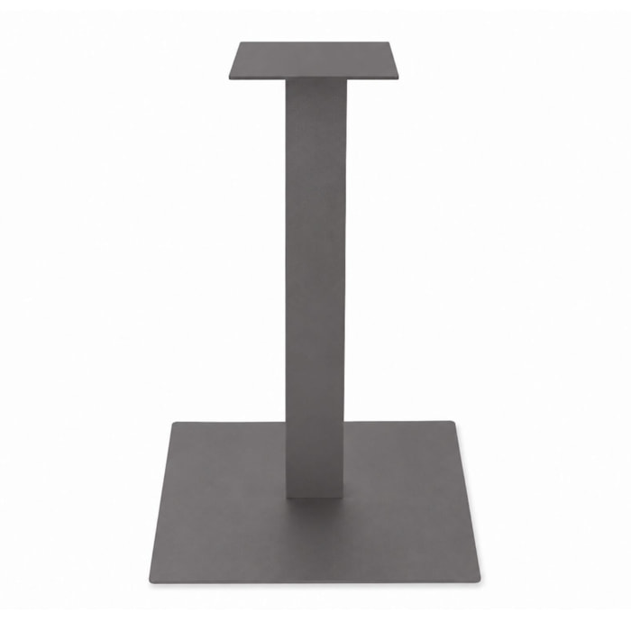 Base per tavolo SPARGI quadrata nera 72 cm