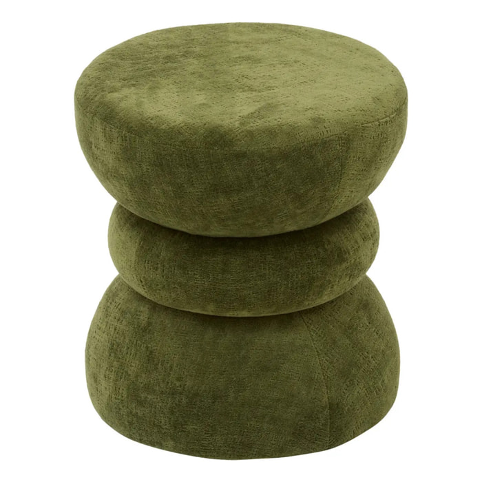 Pouf Ritem rond D.36cm vert