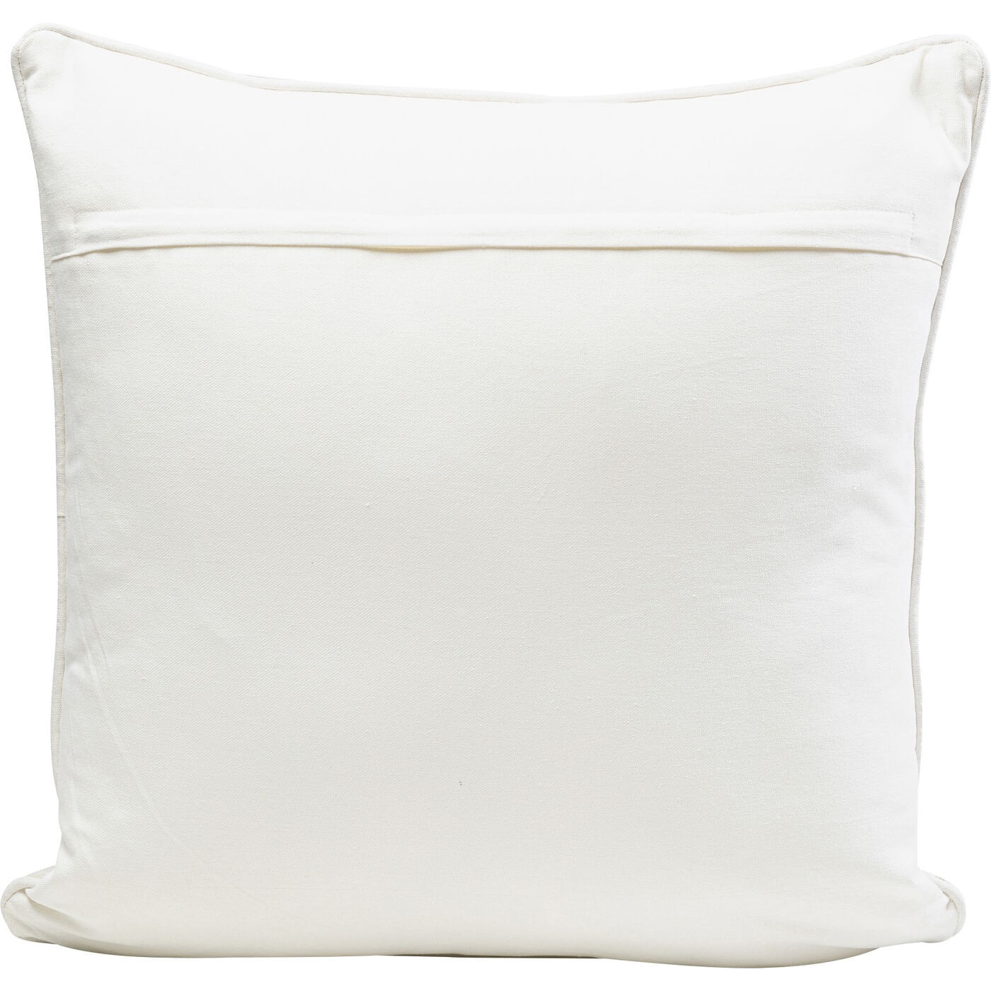 Coussin Catena Circle jaune et blanc Kare Design