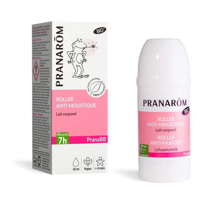 Pranarom - Roller anti-moustiques bébé - Bio - 30 ml